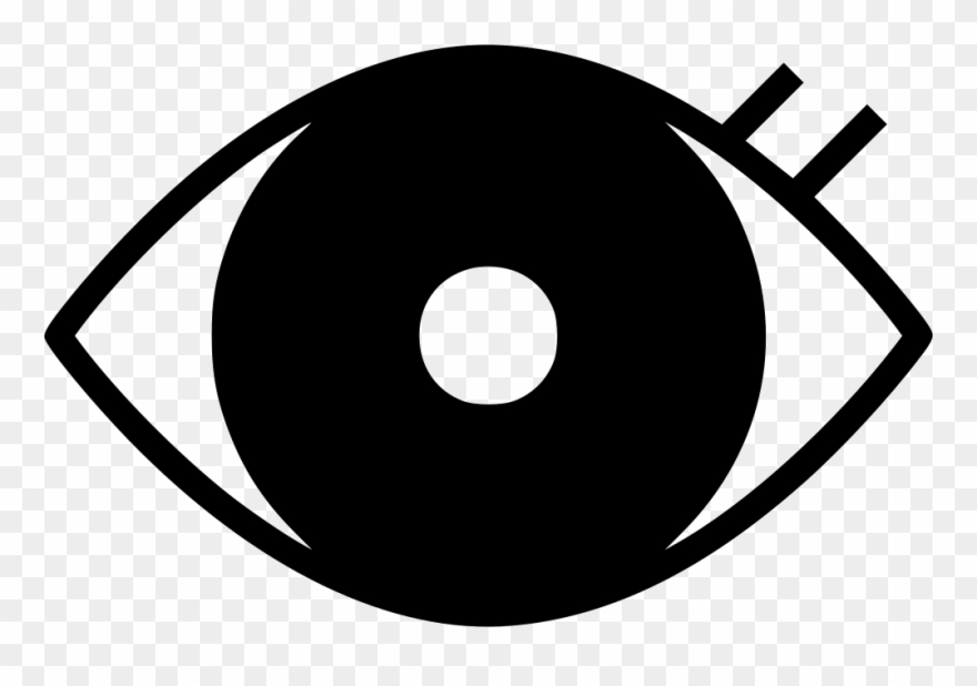 Eye Vision Sight Human Contact Lens Svg Png Icon Free - Circle Clipart