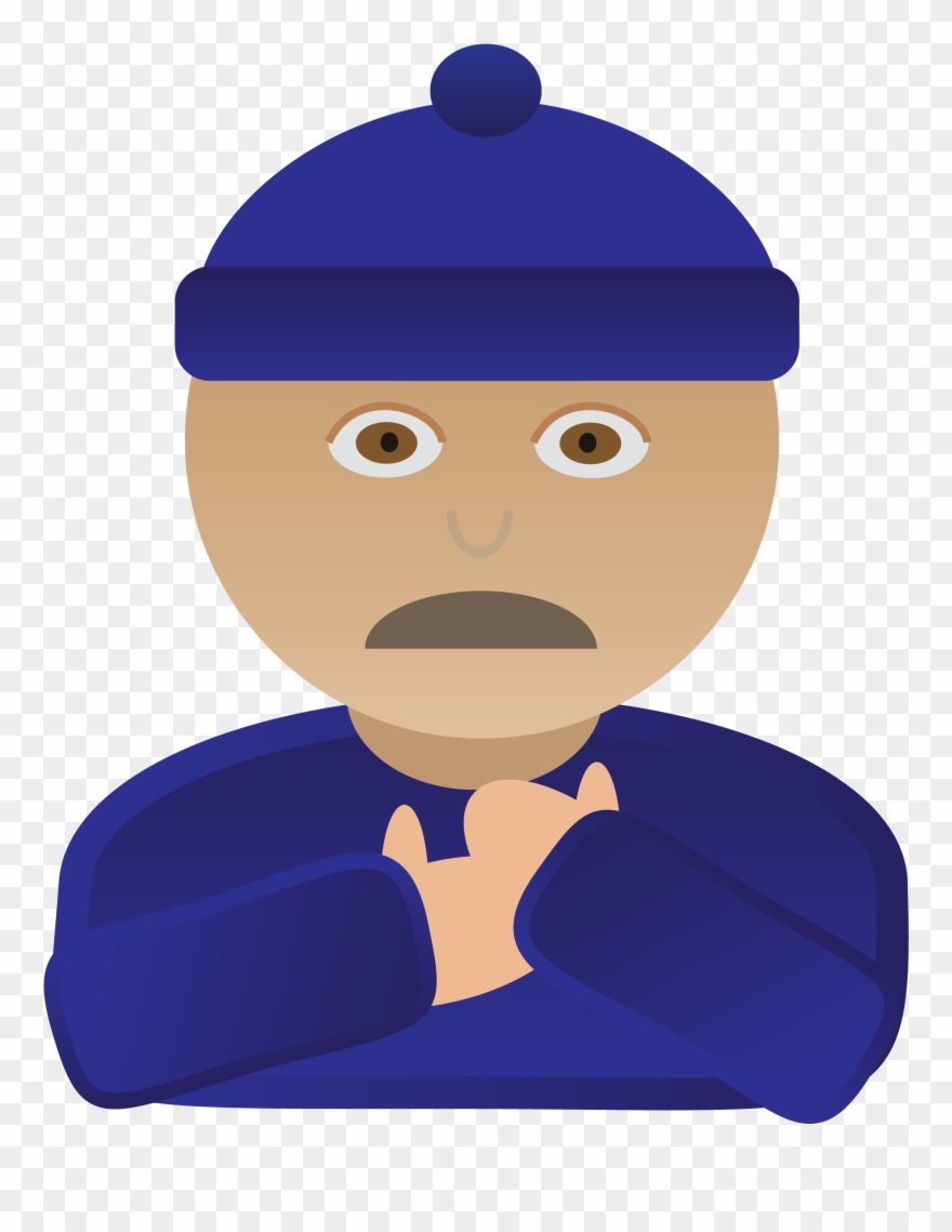 Slipping Man - Cartoon Clipart