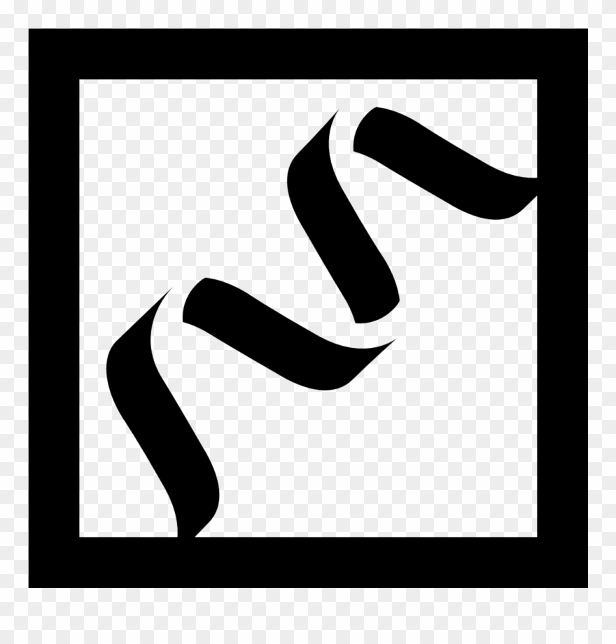 Protein Icon - Calligraphy Clipart