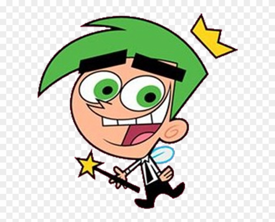 Cosmo Is One Of Timmy's Fairy Godparents, Alongside - Fairly Oddparents Timmy Cosmo Clipart