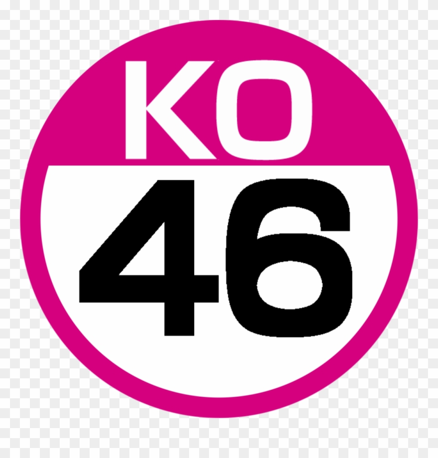 Ko-46 Station Number - Circle Clipart