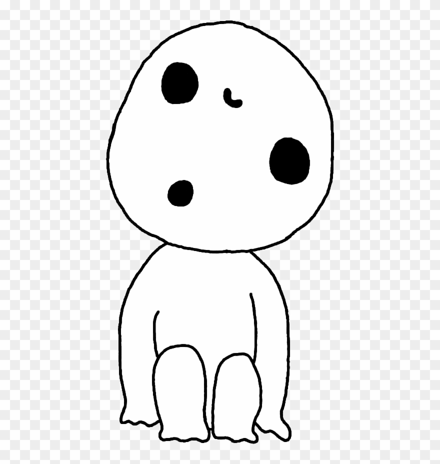 Princess Mononoke Kodama Png , Png Download - Princess Mononoke Clipart