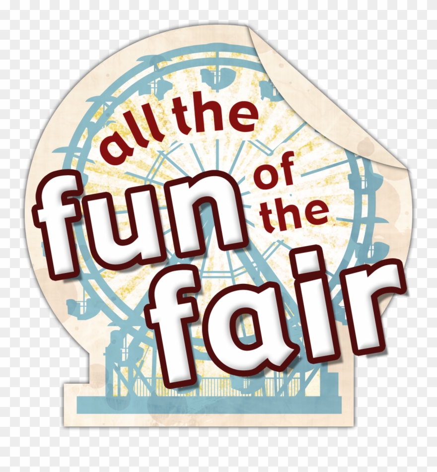 All The Fun Of The Fair Is On The Menu Along With Some - Poster Clipart
