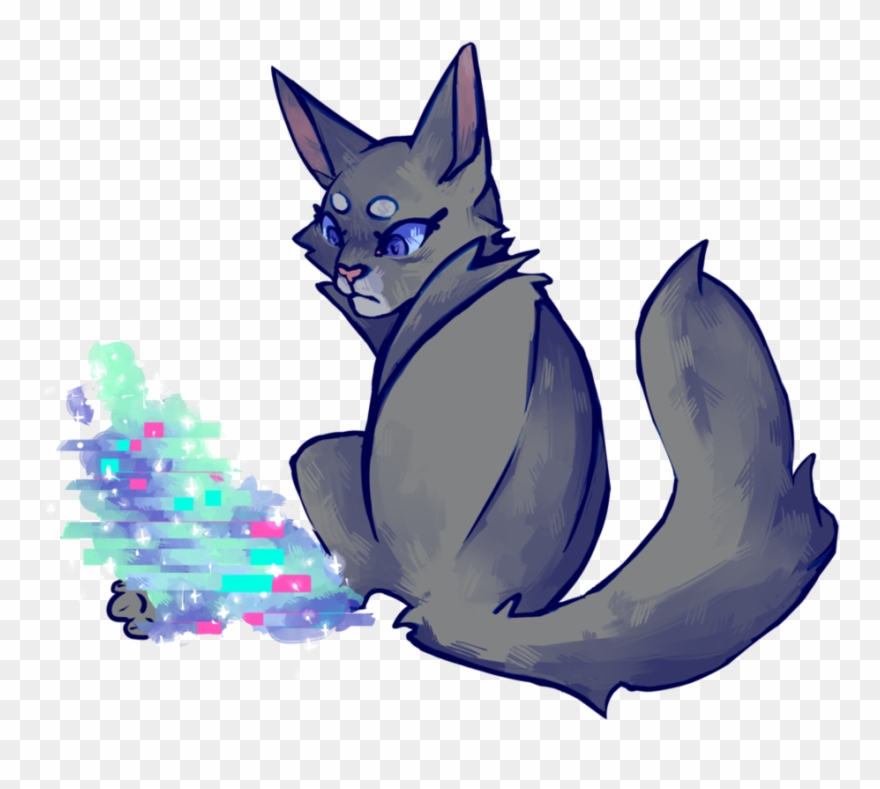 Would Anyone Be Interested In Cosmic Cotton Candy Cat - Warrior Cats Cinderpelt Clipart
