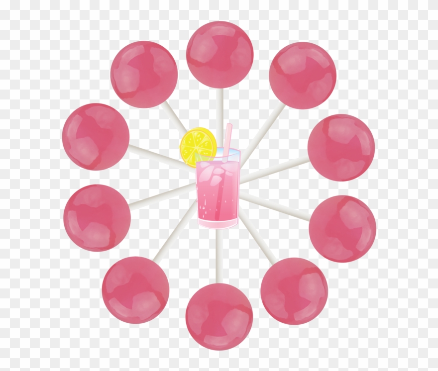 Pink Lemonade Lollipop - Project Management 10 Knowledge Areas Pmi Clipart