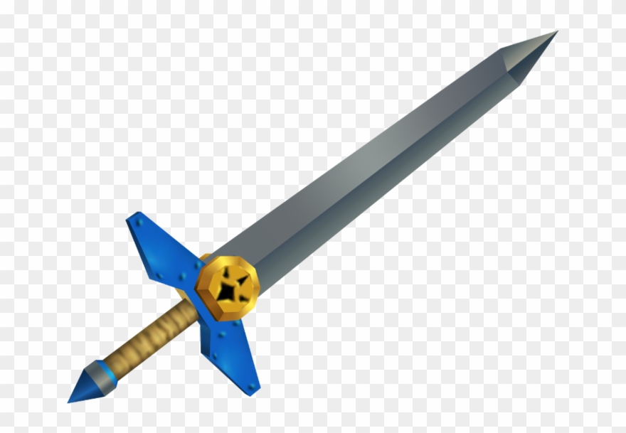 Oot3d Biggoron's Sword Model Nintendo 3ds, Legend Of - Biggoron Sword Png Clipart