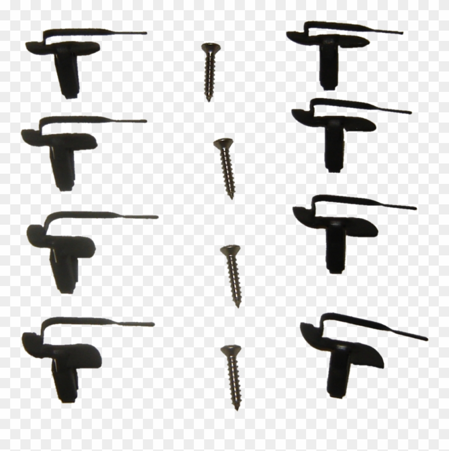 Tail Light Bezel Clip Kit 69-72 Chevy & Gmc Pickup - Png Download