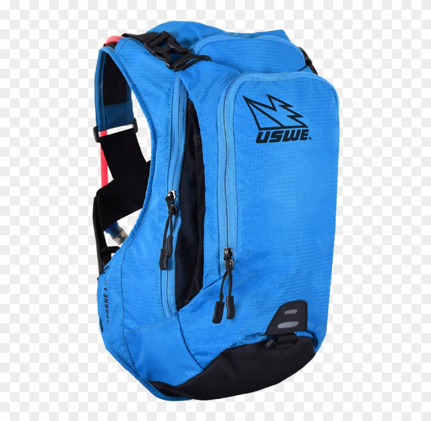 Airborne15 Raceblue 05 Web V2 - Uswe Airborne-15 Hydration Pack With Shape-shift Bladder Clipart