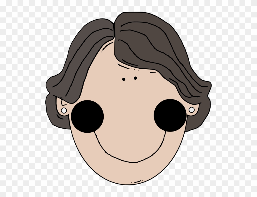 Green Hair Clip Art - Png Download