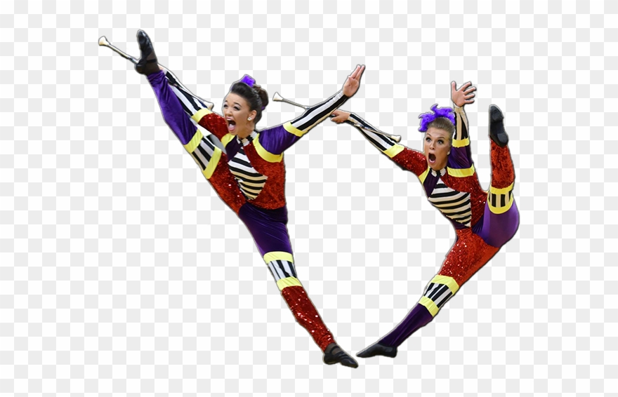 Stepper-ettes Cirque Twirling Corp - Sue Stepperettes Clipart