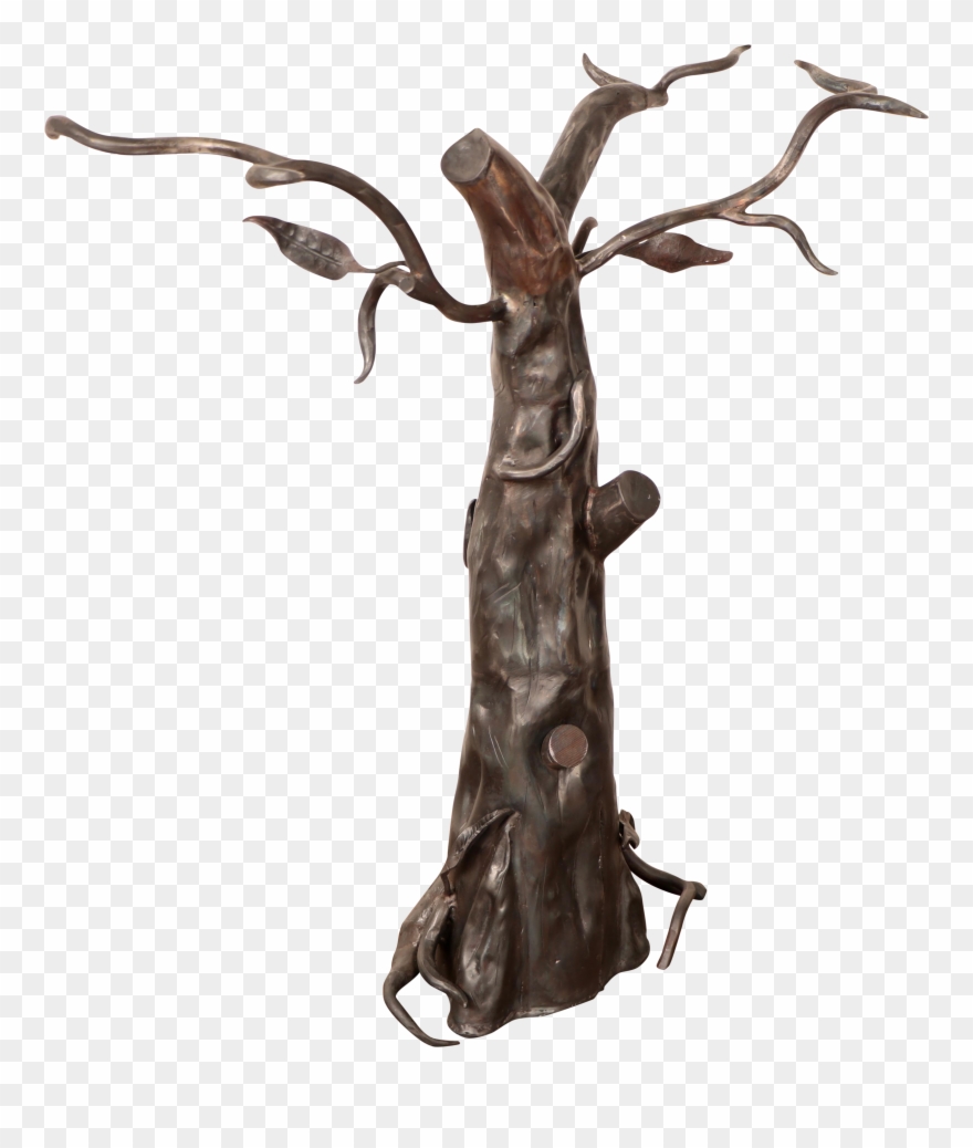 Brutalist Tree Sculpture Table Base Chairish - Driftwood Clipart