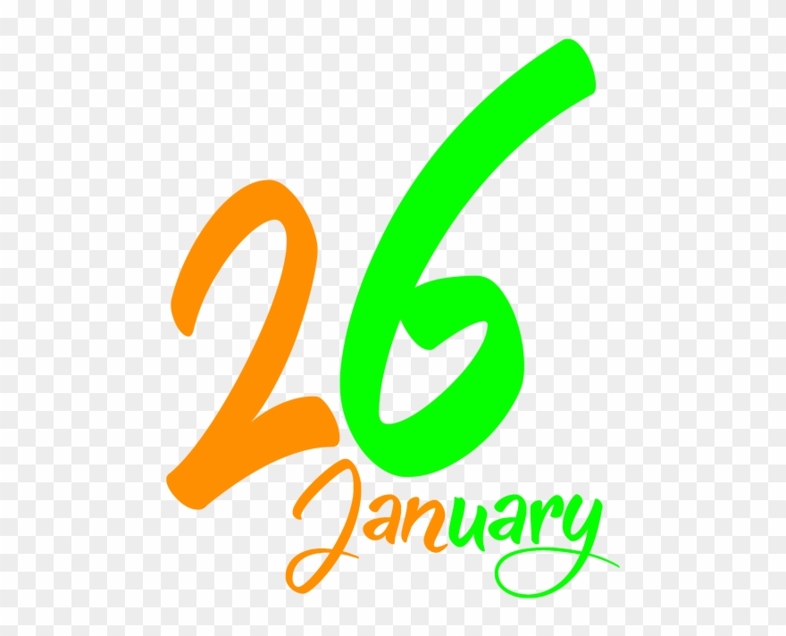 January Background, Republic Day, Photo Editing, Texts, - 26 January Republic Day Png Clipart