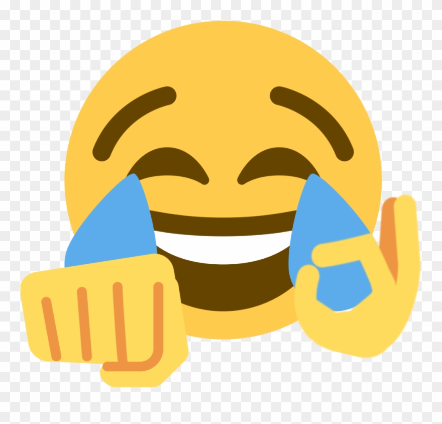Discord Transparent Emojis - Tears Of Joy Emoji Android Clipart