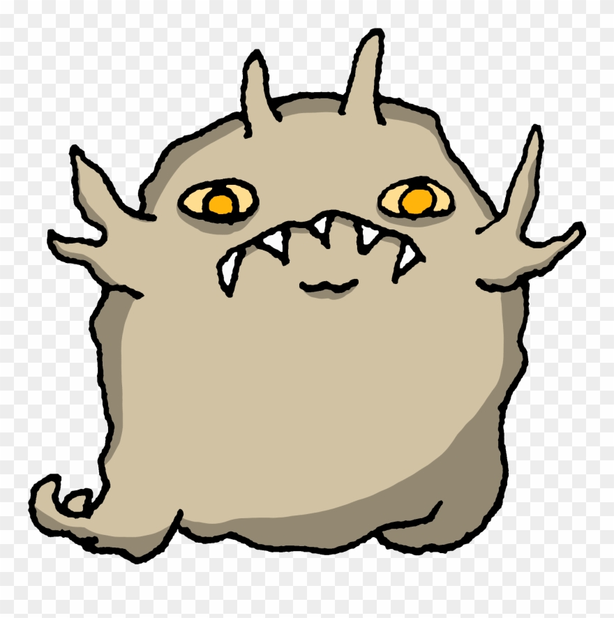 I Will Create A Unique Hand Drawn Monster Based On - Cartoon Clipart