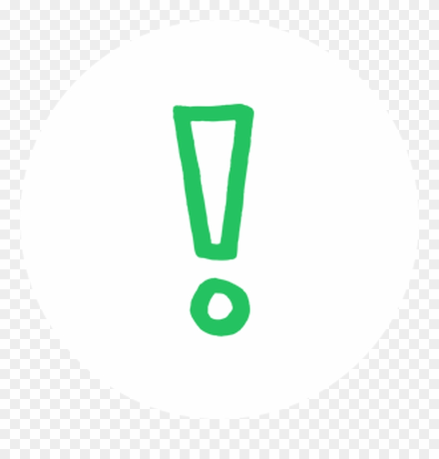 Exclamation - Circle Clipart