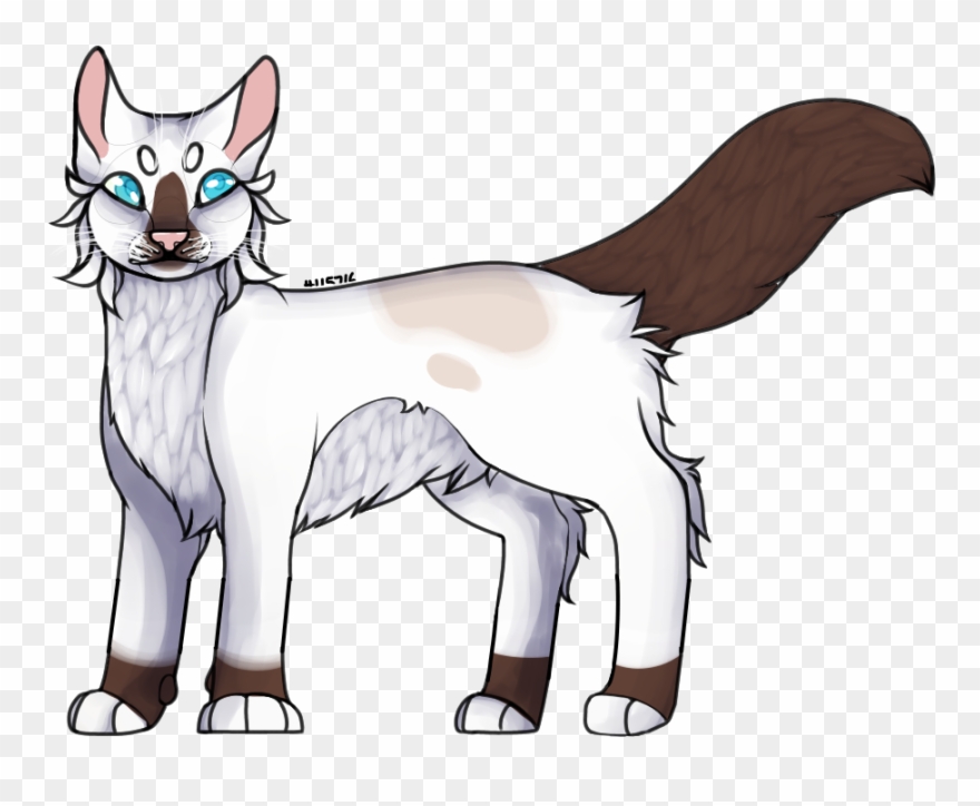 Stray Female - Cat Yawns Clipart