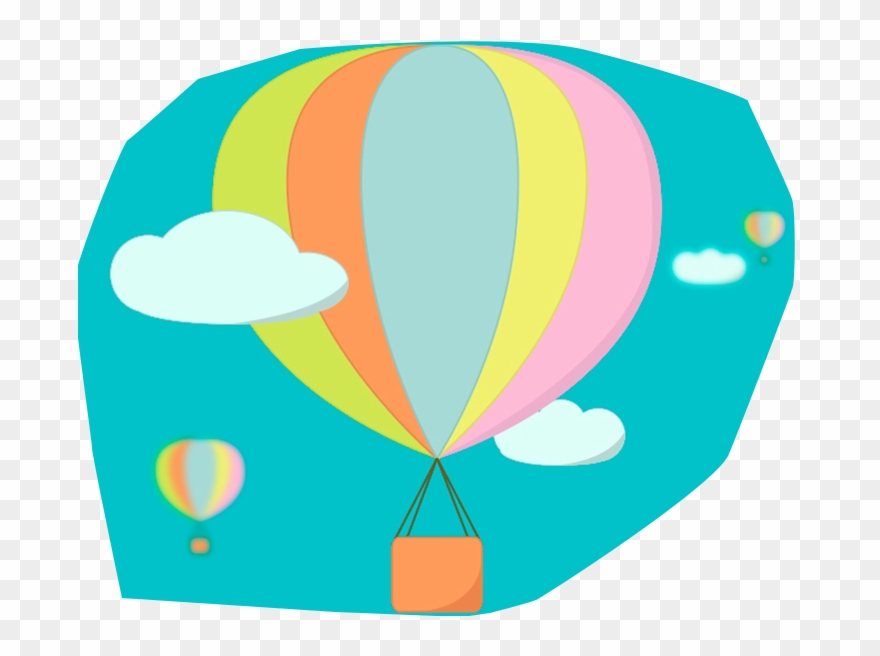 Parachute - Hot Air Balloon Clipart