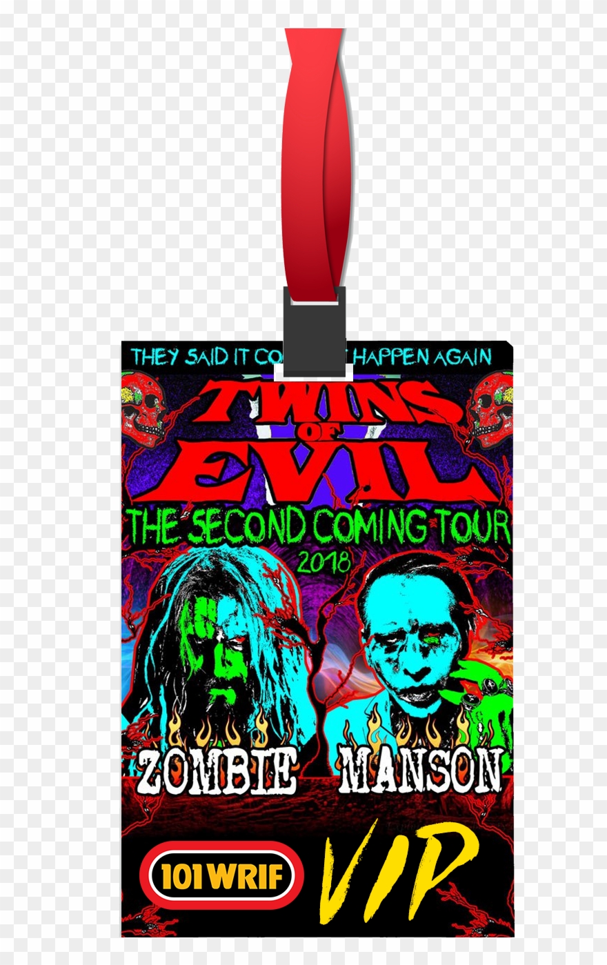 Rob Zombie Marilyn Manson 2018 Tour Clipart