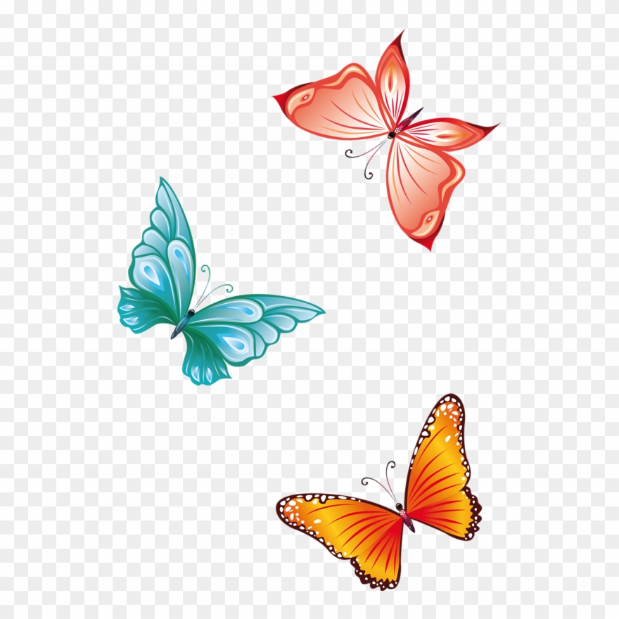 Фото, Автор Elena-soloveika На Яндекс - Butterfly Clipart No Background - Png Download