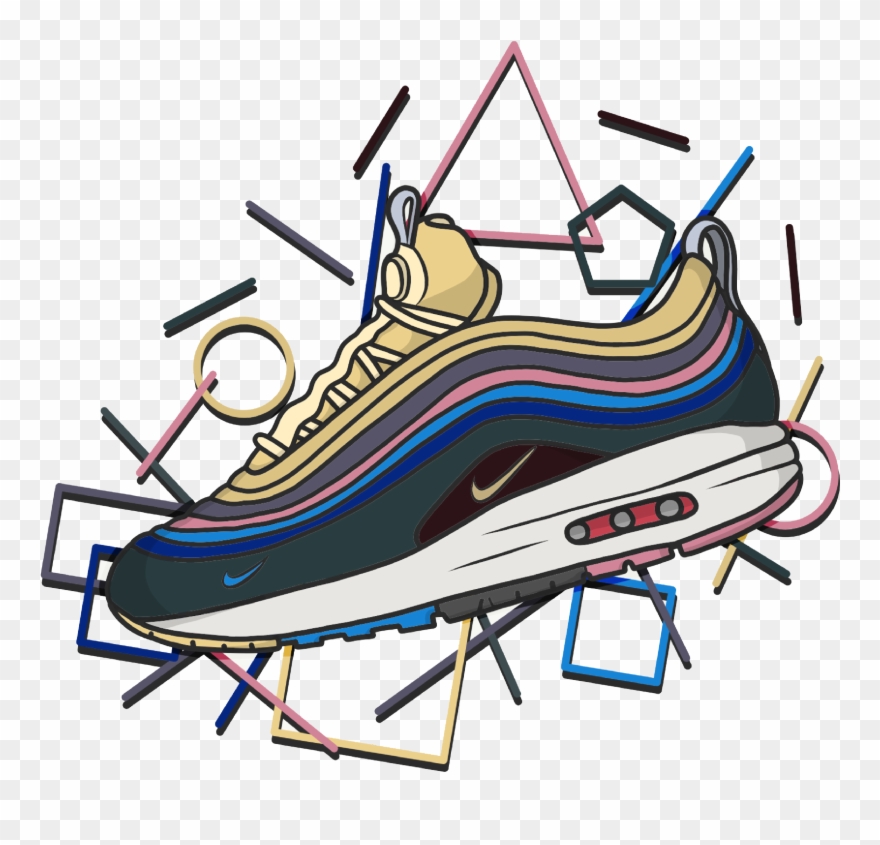 Wotherspoon - - Air Max 1/97 Sean Wotherspoon Clipart