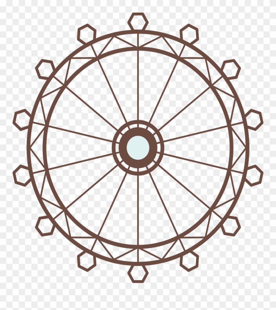 1 - Png Vetor Parque De Diversão Clipart