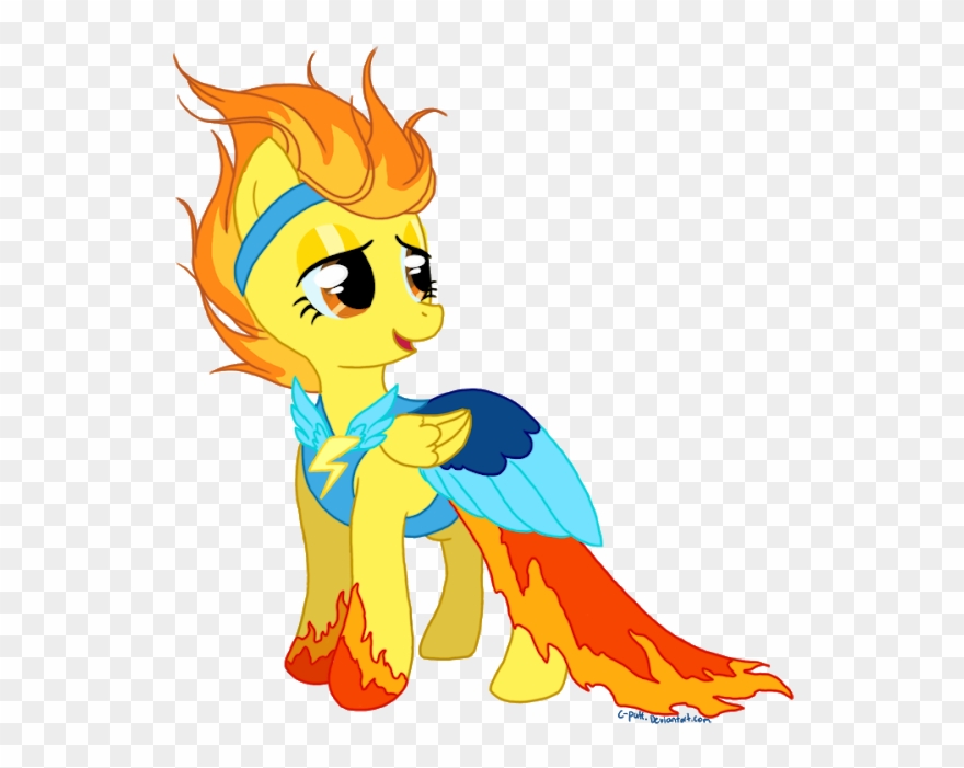 A Lovely Apology - Mlp Spitfire Dress Clipart