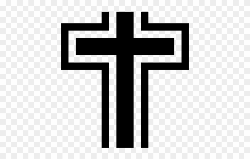 Christian Cross Png Transparent Images - Christian Symbols Silhouettes Clipart