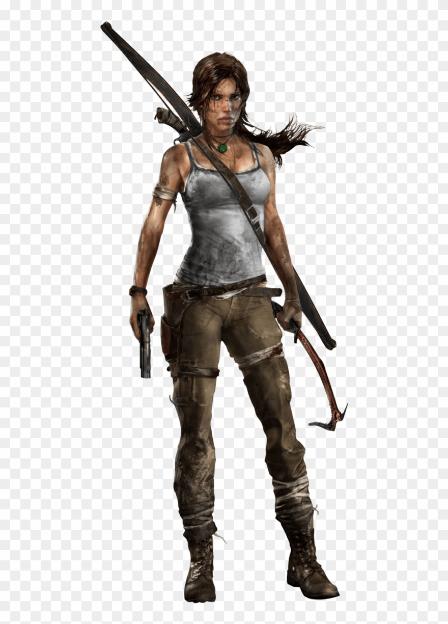 Lara Croft Tomb Raider - Tomb Raider Main Character Clipart