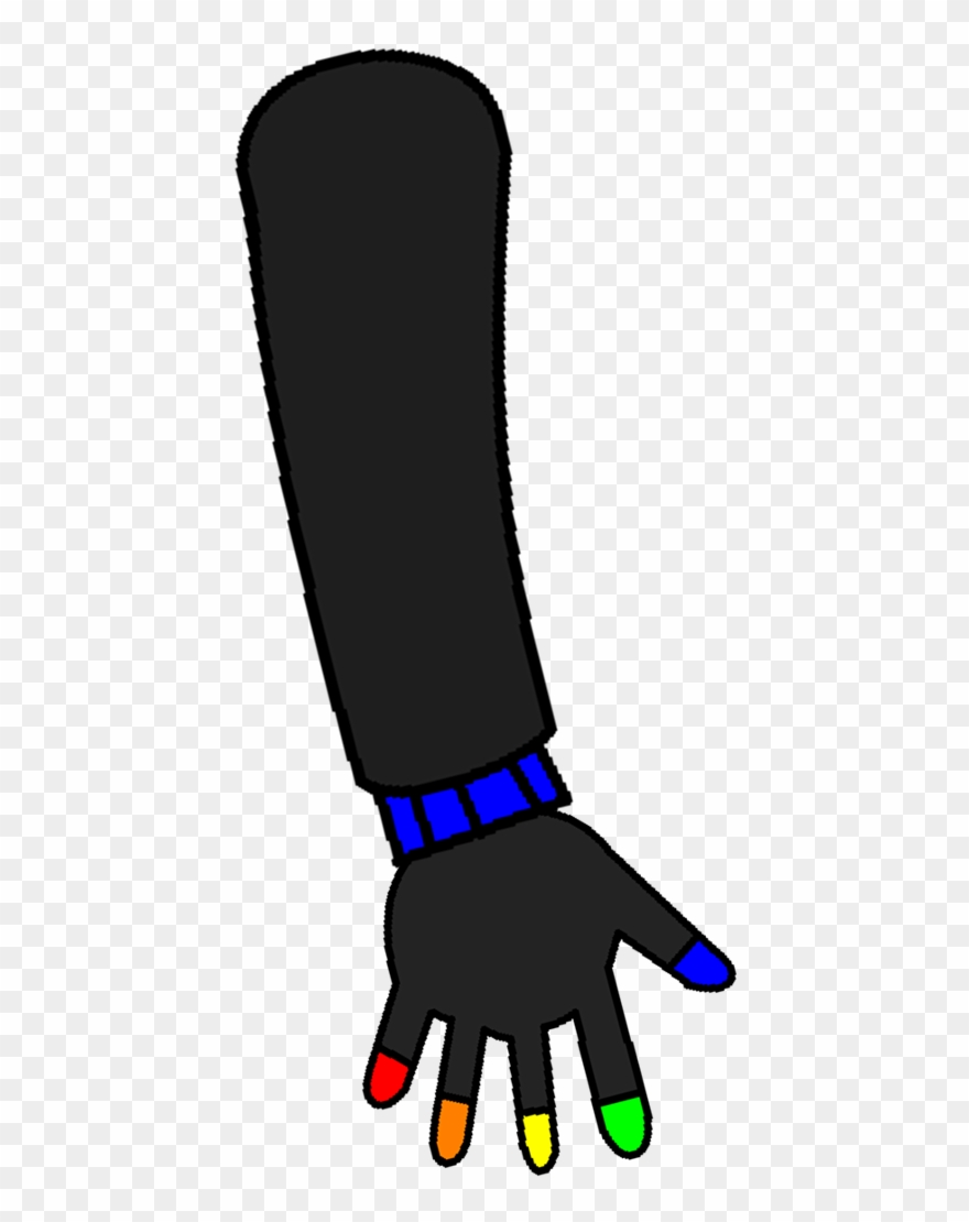 Arm Bent Hand Laura Version Clipart