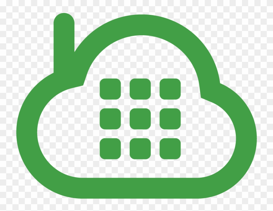 Svg - Cloud Telephone Clipart