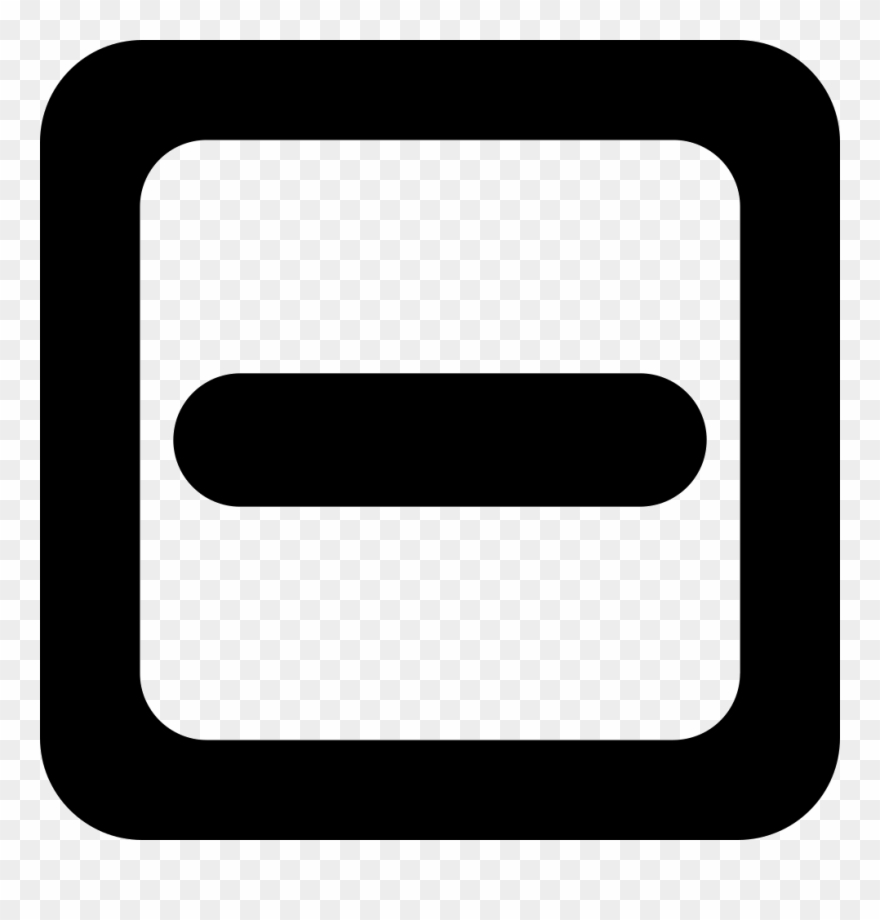 Png File Svg - Minus Square Icon Png Clipart