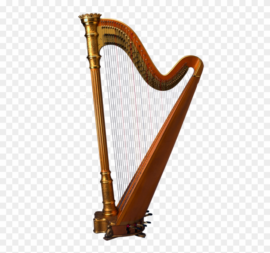 Harpa - Instrument Harpa Clipart