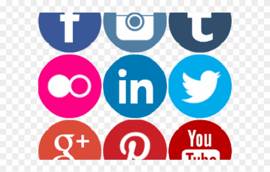 Social Media Clipart Transparent - Mga Logo Ng Social Media - Png Download