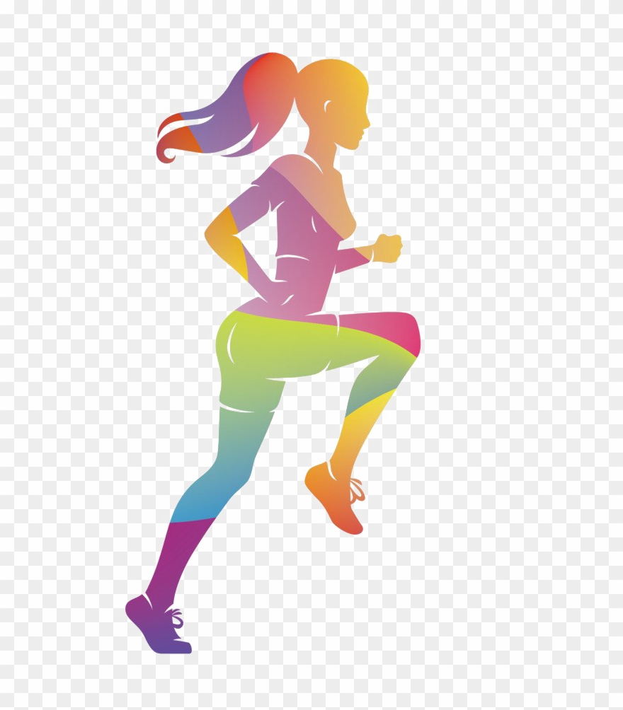 Running Png Clipart Background - Running Athletic Clipart Transparent Png