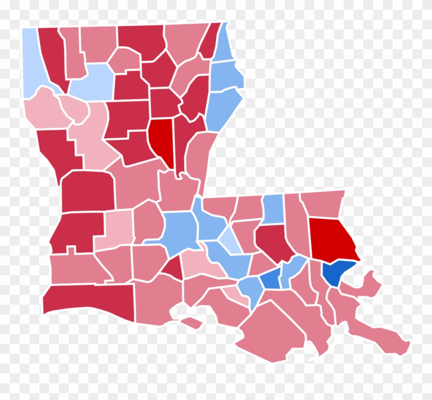 United States Presidential Election In Louisiana, - Louisiana Gubernatorial Election 2018 Clipart