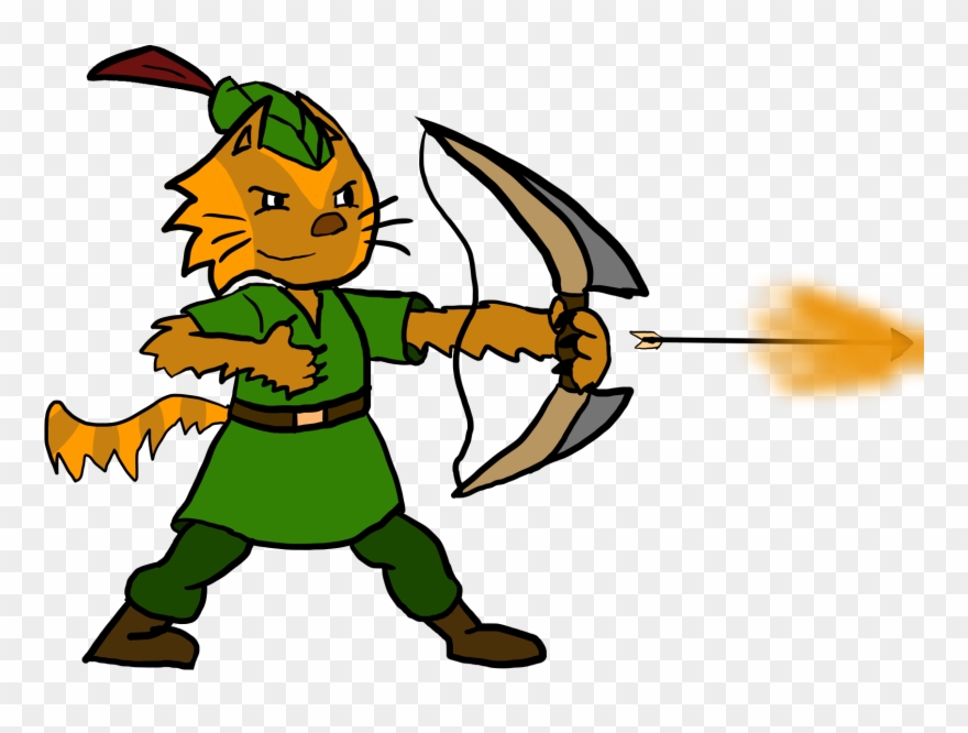 Brave Kitten - Cartoon Clipart