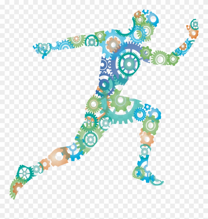 Cropped Just Logoman From Ab - Sports Science Vector Clipart