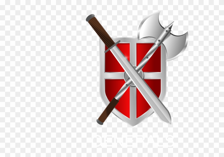 Sword And Shield Transparent Clipart