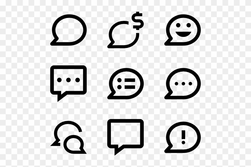 Messages & Chat - Geolocation Icon Clipart
