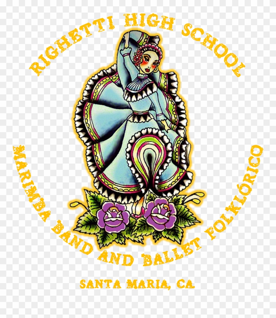 Folklorico Clip Art Clipart Collection - Tatuajes De Bailarinas De Folklore Mexicano - Png Download