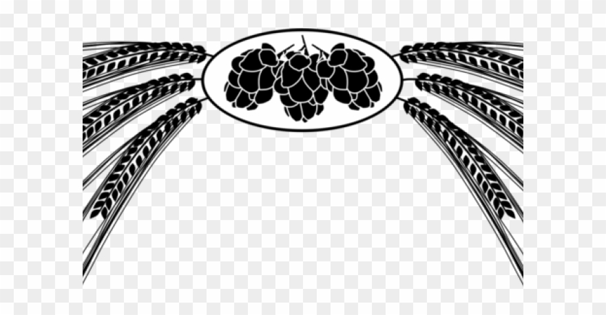 Malt Clipart Hop Border - Lupulo Cerveza Dibujos Png Transparent Png