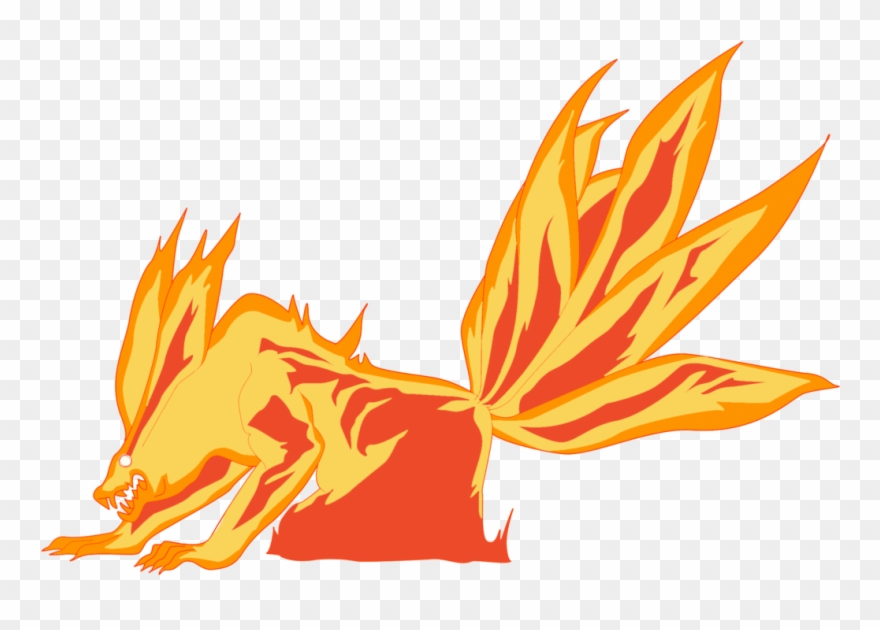 Kurama Transparent Png - Kurama Chakra Mode Png Clipart