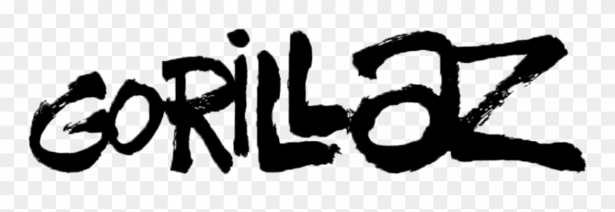 Gorillaz Logo In Png - Calligraphy Clipart