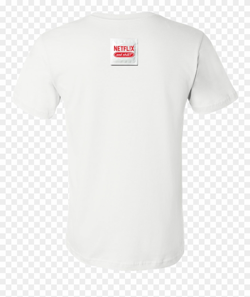 Netflix & Chill T-shirt , Png Download - T-shirt Clipart
