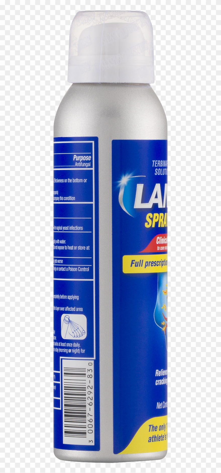 Lamisil At Antifungal Spray For Athlete's Foot, - Bottle Clipart