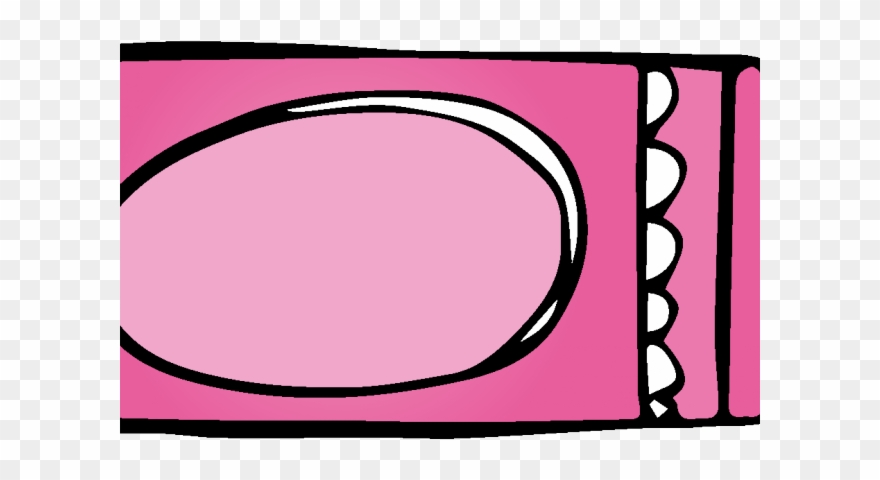 Crayon Clipart Hot Pink - Pink Crayon - Png Download