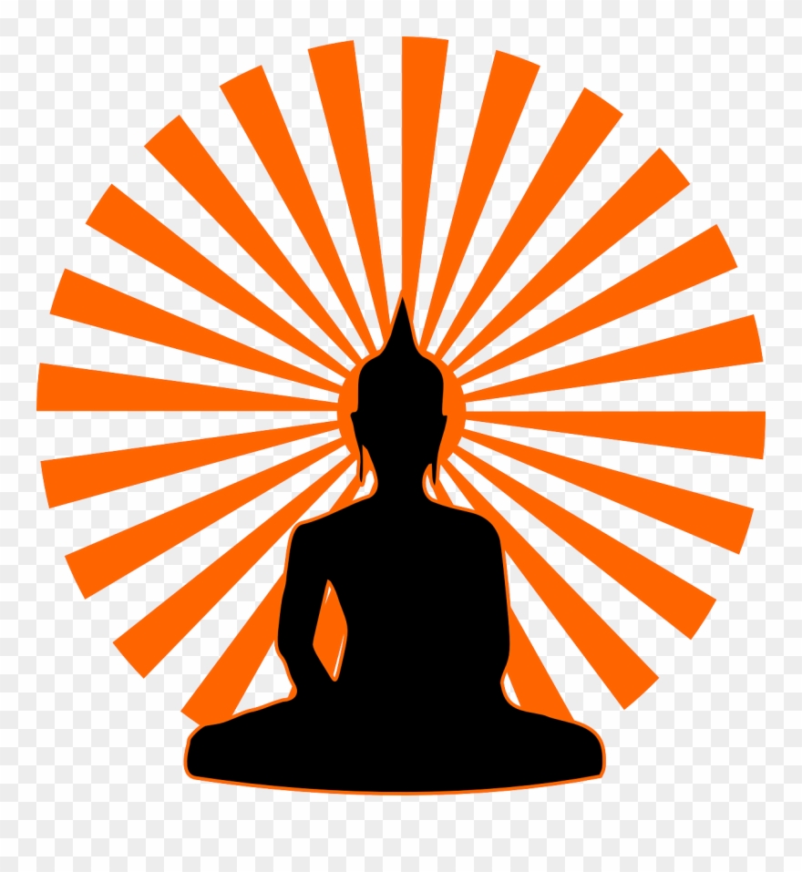 Vector Graphics,free Pictures, Free - Buddha Logo Png Clipart