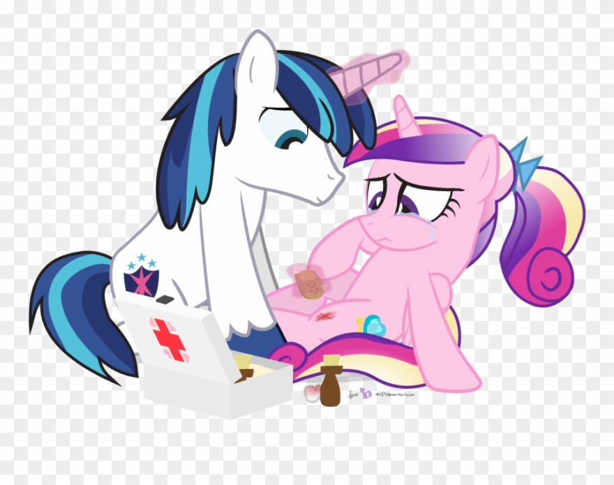 Big Girl Don't Cry By Dm29 - Shining Armor I Cadance Clipart