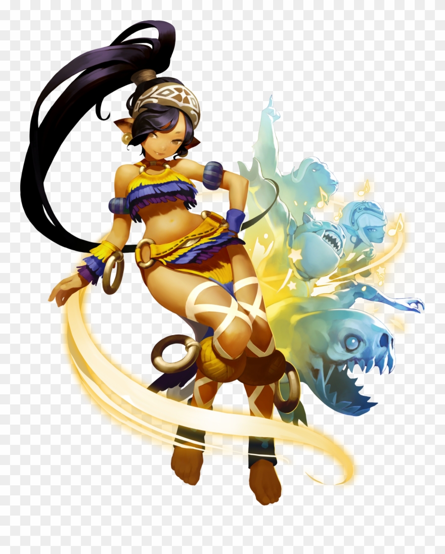 Breeze Clipart Dancing Tree - Dragon Nest Kali - Png Download