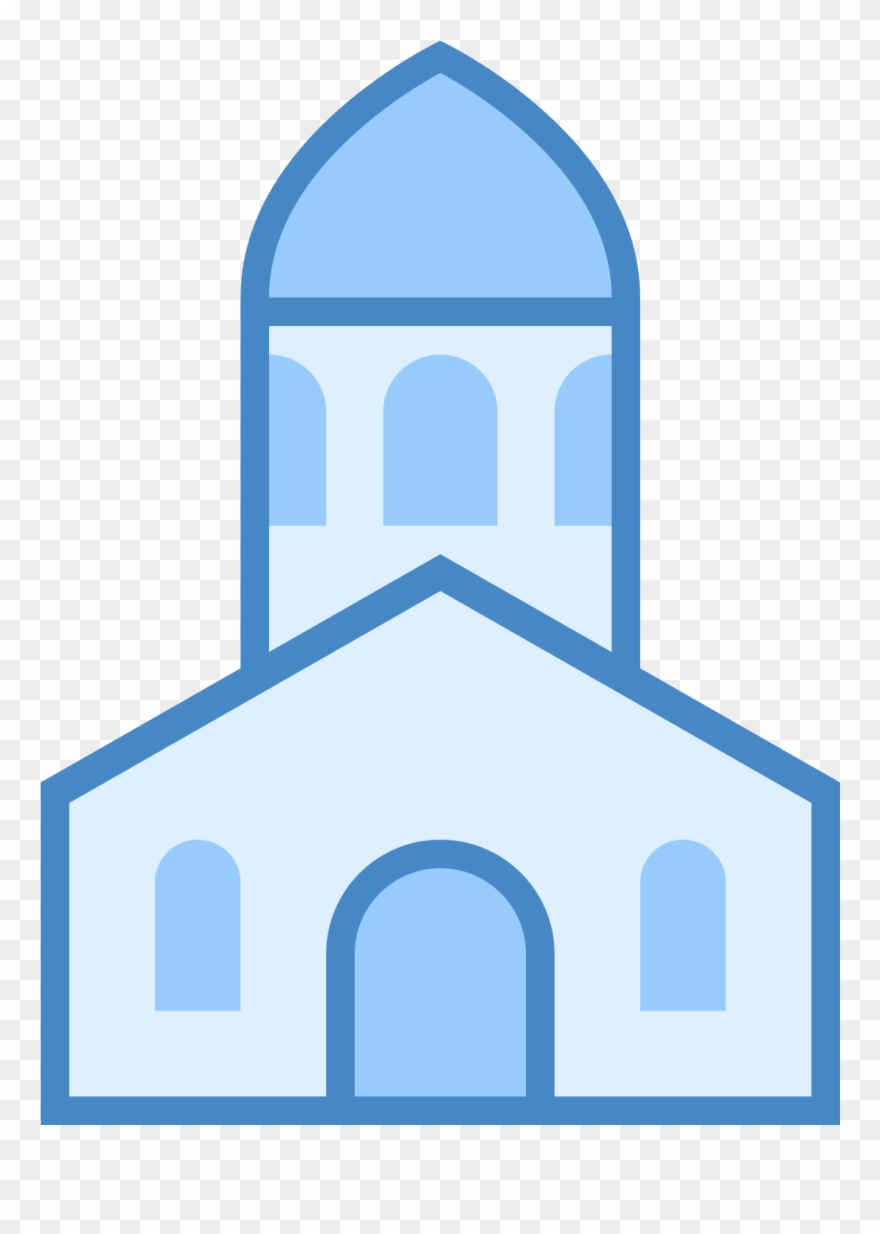 Iglesia De Ciudad Icon - Portable Network Graphics Clipart